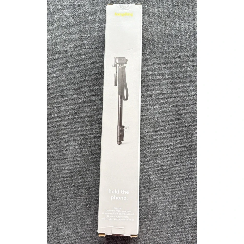 Heyday Monopod 3Way Panhead Quick Release Plate Black